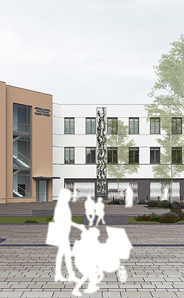 Visualisierung Bürogebäude