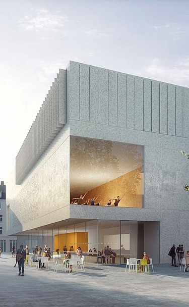 Visualisation of the Cologne University of Music and Dance