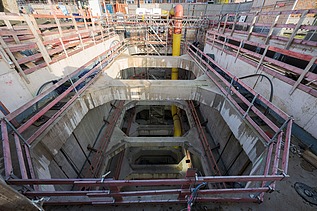 U5 Hamburg Lot 2: Start of shell construction