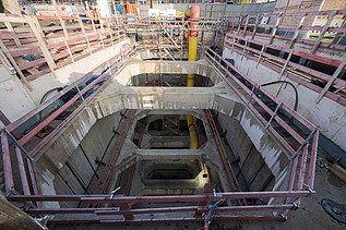 U5 Hamburg Lot 2: Start of shell construction