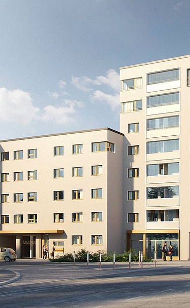 Visualisierung Wohngebäude