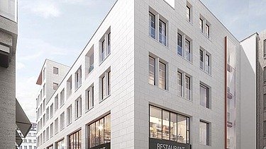 Visualisierung Südseite, Mäckler Architekten, Schaumainkai 101, 60596 Frankfurt am Main