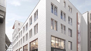 Visualization south side, Mäckler Architekten, Schaumainkai 101, 60596 Frankfurt am Main