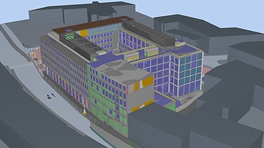 3D visualization Ed. Züblin AG