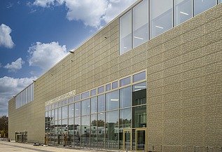 Visualisierung außen Bertolt-Brecht-Schulzentrum in Nürnberg