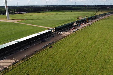 Sengwarden gallery structure from above