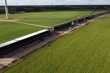 Sengwarden gallery structure from above