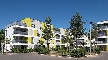 Foto Außenansicht Mehrfamilienhäuser Luise-Bronner-Straße Heilbronn