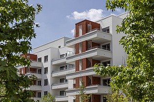 Photo of the KLEYERS residential quarter in Frankfurt am Main 