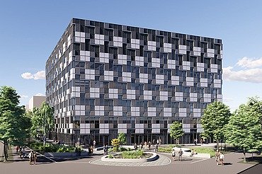 Visualization office building