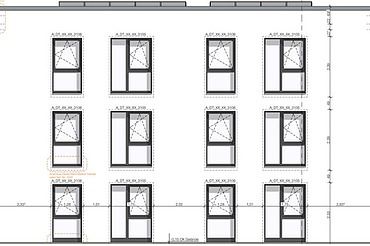 Plan drawing residential building Emil-von-Behring-Straße