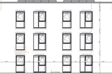 Plan drawing residential building Emil-von-Behring-Straße