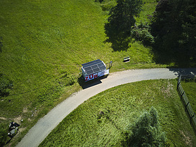 Luftaufnahme der Kompaktanlage