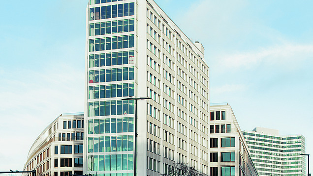 Photo of the Axel Springer Quartier in Berlin