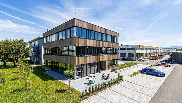 Photo of the new ZÜBLIN office building in Langenargen