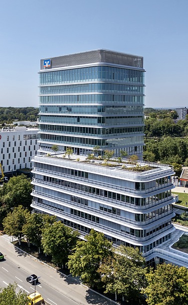 Foto Firmenzentrale für Volksbank Raiffeisenbank Bayern Mitte