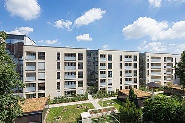 Photo of new residential complex in Gneisenaustraße in Ulm