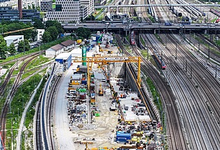Photo: New construction of the Ibbenbüren mine water channel