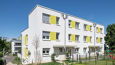 Foto Außenansicht Mehrfamilienhäuser Luise-Bronner-Straße Heilbronn