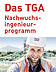 Cover of the TGA young engineer programme published by the Subdivision Stuttgart