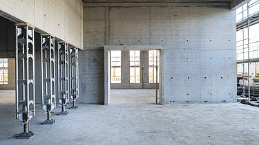 Shell of the Computer Science and Mathematics Institute Building, Goethe University, Riedberg Campus