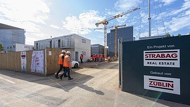 Photo construction site SEED Frankfurt am Main