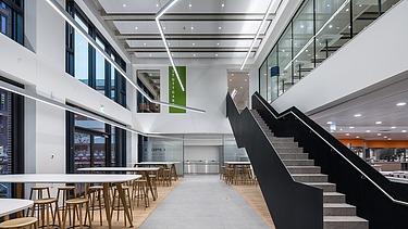 Photo interior The Brick office building Europaviertel Frankfurt