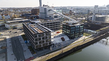 Aerial view of the Rockywood in Offenbach am Main