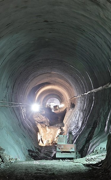 Foto Tunnel Neubaustrecke Ebensfeld-Erfurt