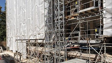 Photo construction site Landwirtschaftliche Rentenbank Frankfurt am Main