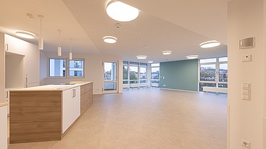 Photo Renovated existing building of the Dreifaltigkeitshof retirement home in Ulm