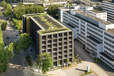 Exterior view of the Aparthotel Eschborn