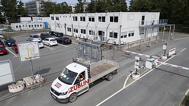 Photo construction site FAIR Research Center Darmstadt