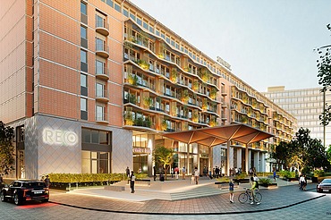 Visualisierung Bürogebäude