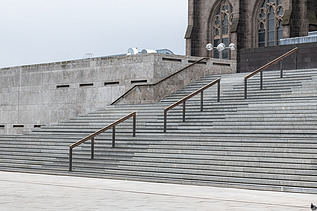 Photo of stairs from the side