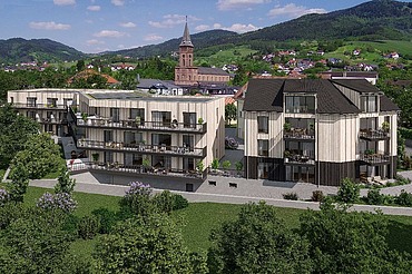 Visualisierung Wohngebäude