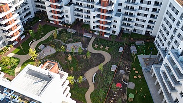 Photo of the KLEYERS residential quarter in Frankfurt am Main 