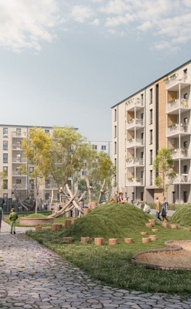 Visualisierung Ostpark Projekt