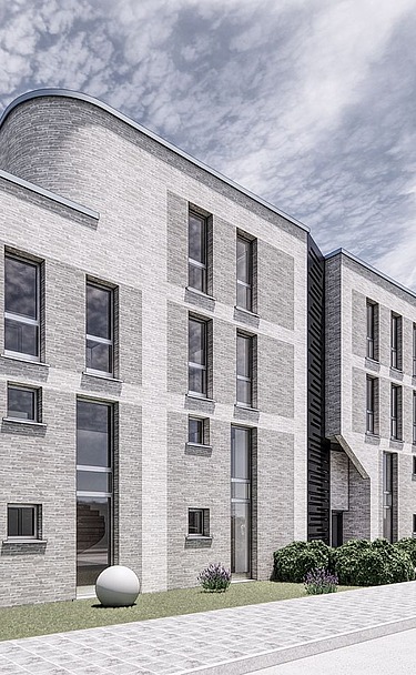 Visualization of a residential building