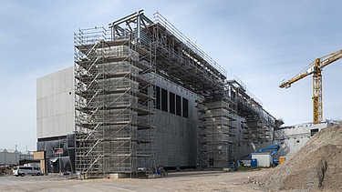 Photo construction site FAIR Research Center Darmstadt