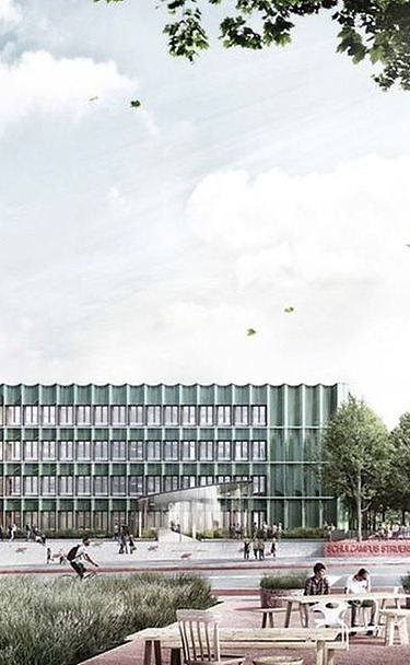 Entwurf Arge Rohdecan QuerfeldEins, Visualisierung Lindenkreuz Eggert