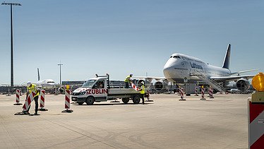 Foto Baustelle Terminal 3 Flughafen Frankfurt am Main