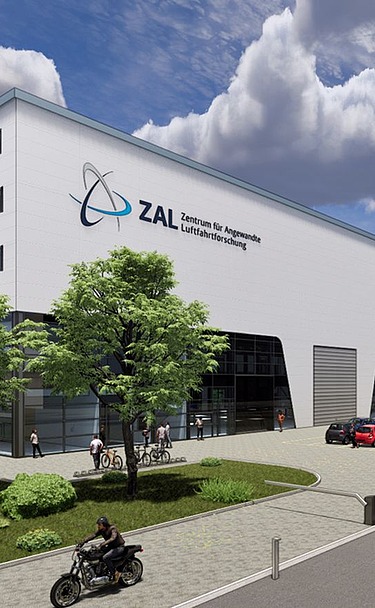 Visualization of the research building