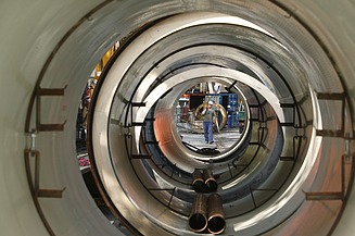 Image of tunnel components for pipe jacking