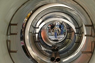 Image of tunnel components for pipe jacking