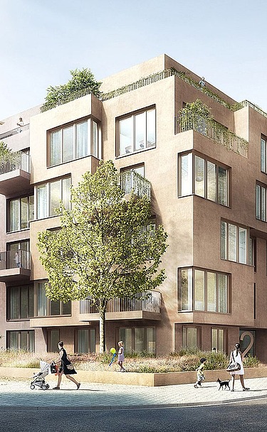 Visualisierung Wohngebäude