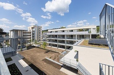 Foto Quartiersentwicklung „Wohnen in den Fehrle Gärten“, Schwäbisch Gmünd