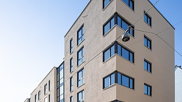 Foto Neubau Wohnanlage in der Gneisenaustraße in Ulm