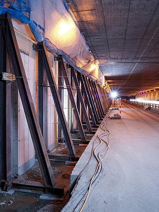 Photo of the Johannesgraben tunnel in Stuttgart-Vaihingen 
