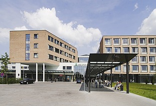 Bild eines Krankenhauses von außen